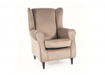 Fotelis Signal Baron Velvet Bluvel 40