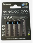 Panasonic Eneloop AA 2500mAh/ 4vnt pak