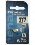 Renata baterija 377 SR626SW/ kortele