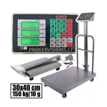 Platforminės svarstyklės 150 kg, 30x40cm, Boxer, BX3417