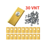 Parkside robotų vejapjovių peiliukai A1 titanium premium, 30 vnt.