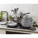 Zilner puodų rinkinys 17 dalių ZL-7060