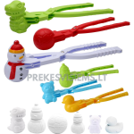 Sniego gniūžtės spaustukas