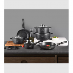 Akmens masės puodų ir keptuvių rinkinys Zilner ZL-8528