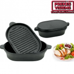 Ovalus ketaus kepimo indas tro&scaron;kintuvas su dangčiu, 1,1 l, ZL-3012, Zilner