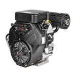 Benzininis variklis 24kW Loncin, LC2V90FD