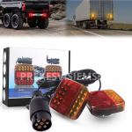 Magnetiniai LED priekabos žibintai, LD-01