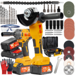 Akumuliatorinis smūginis veržliasukis + kampinis &scaron;lifuoklis 88V (su priedais) MEISTER, MS-767