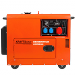 Dyzelinis trifazis elektros generatorius 7kW Kraft&Dele, KD3241