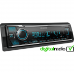 Kenwood, KMM-BT508DAB USB MP3/WMA automagnetola su AUX įėjimu