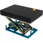 PRO suvirinimo stalas 1500&times;1000 mm su hidrauline pakėlimo sistema - 1500x1000mm