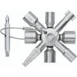 Universalus raktas elektros spintoms KNIPEX TwinKey