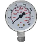 Manometras ⌀ 52 mm CO₂/Ar reduktoriam