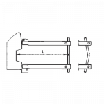 Tecna svirčių pora 7404, L500mm d10mm