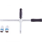 Rato raktas 1/2" su galvutėmis 17-19, 21-23mm