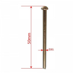 Smeigės 2x50mm, pakuotė (100vnt)