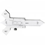 Suvirinimo siūlių matuoklis, odiniame dėkle