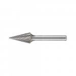 Freza kietmetalio M kūgio formos smaili - &Oslash;12 x 25mm