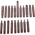 3/8" Antgaliai 75L TORX/SPLINE/IMBUS 5/1vnt. - M6 (1vnt.)