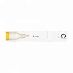 Markeris, pramoninis 4mm, 8ml, 1vnt -  Balta