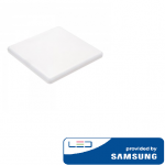 12W LED keičiamo montavimo skersmens panelė V-TAC, kvadratinė, 3000K (&scaron;iltai balta), SAMSUNG LED chip