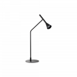 6,5W LED stalo &scaron;viestuvas DIESIS, juodas, 3000K, dimeriuojamas