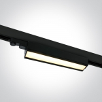 40W LED linijinis bėgelio &scaron;viestuvas, juodas, 3000K