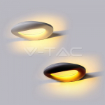 10W LED sieninis &scaron;viestuvas, baltas, IP65, 3000K