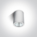 6W LED cilindro formos &scaron;viestuvas, baltas, 3000K