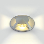 3W LED įleidžiamas į žemę &scaron;viestuvas, aliuminio sp., 3000K