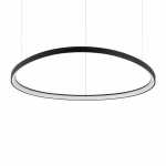 82W LED pakabinamas &scaron;viestuvas GEMINI, juodas, 3000K