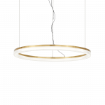 42W LED pakabinamas &scaron;viestuvas CROWN, žalvario sp., 3000K