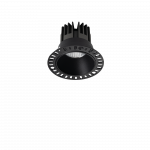 11W LED užglaistomas &scaron;viestuvas GAME, juodas, 3000K