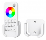 Laikiklis prie sienos valdymo pulteliui, baltos spalvos