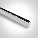 40W LED linijinės sistemos &scaron;viestuvas, baltas, 4000K