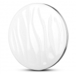 40W pavir&scaron;inis &scaron;viestuvas, 3in1, dimeriuojamas pulteliu, baltas, su žvaigždėtu banguotu dangteliu