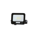 10W LED prožektorius, juodas, 6000K