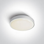 16W LED plafonas, baltas, 4000K