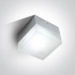 1W LED pavir&scaron;inis &scaron;viestuvas, aliuminio sp., 6000K. Komplektuojama su maitinimo &scaron;altiniu.