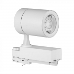 35W LED &scaron;viestuvas į bėgelius, baltu korpusu, 6400K