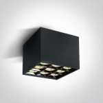 30W LED pavir&scaron;inis &scaron;viestuvas, juodas, 3000K