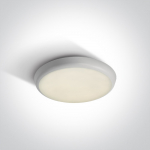 12W LED plafonas su avariniu moduliu, baltas, 4000K