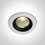12W LED įleidžiamas &scaron;viestuvas, baltas, 3000K, IP65