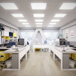 36W LED panelė, 60x60cm, balta, 4000K