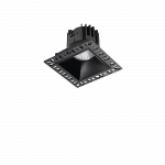 11W LED užglaistomas &scaron;viestuvas GAME, juodas, 3000K