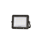 10W LED prožektorius, juodas, 6000K