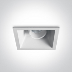 10W LED įleidžiamas &scaron;viestuvas, baltas, 3000K