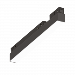 7W LED linijinis &scaron;viestuvas į magnetines sistemas EGO, juodas, 3000K, dimeriuojamas