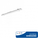 40W LED linijinis &scaron;viestuvas V-TAC, baltas, 6400K (&scaron;altai balta), SAMSUNG LED chip