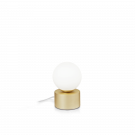 Stalo &scaron;viestuvas PERLAGE, G9, baltos/žalvario sp.